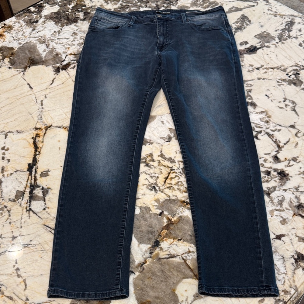 Mavi Men's Dark Blue Slim Straight Jeans